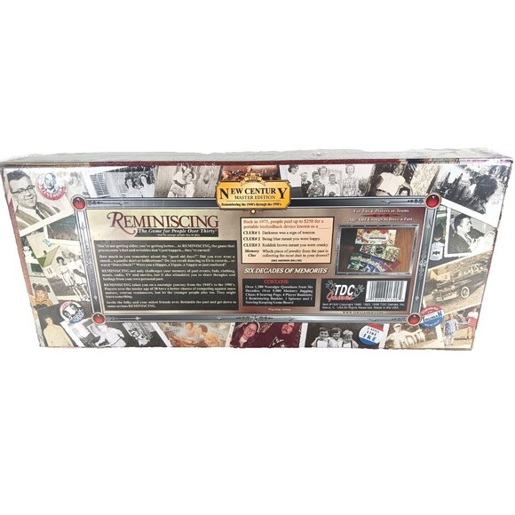 Reminiscing The Game for People over 30 Master Edition NEW & SEALED - Picture 2 of 3